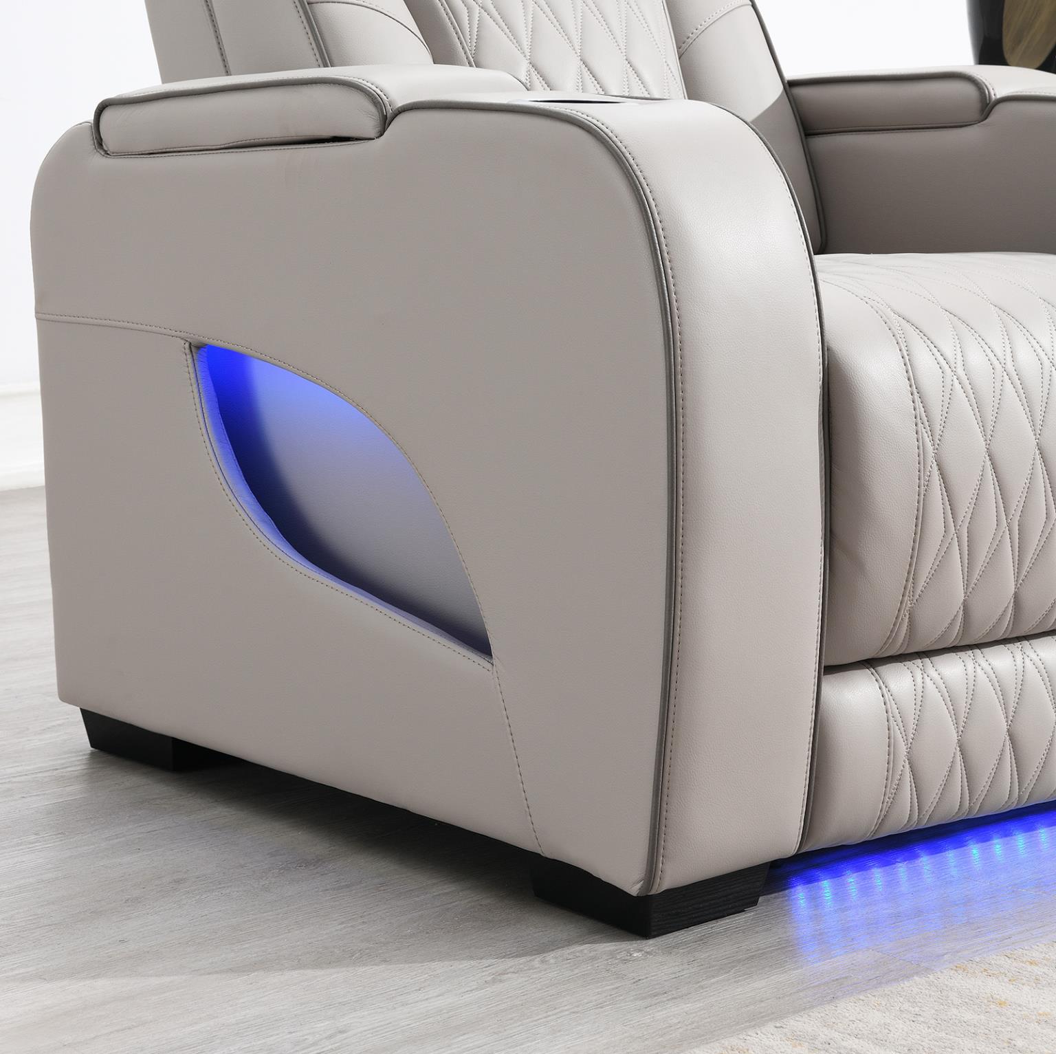 POWER RECLINING SOFA-POWER RECLINING LOVESEAT view 4