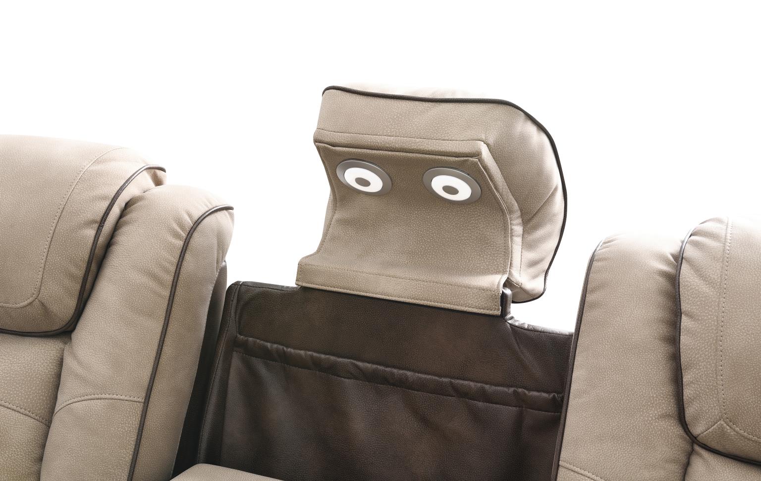 POWER RECLINING SOFA-POWER RECLINING LOVESEAT view 5