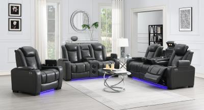 POWER RECLINING SOFA-POWER RECLINING LOVESEAT